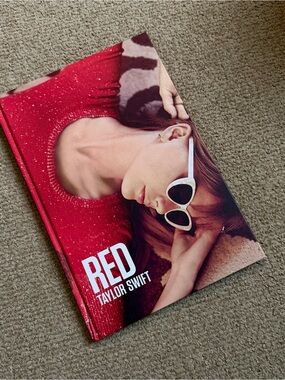 Taylor Swift Red Hardcover Photo Book